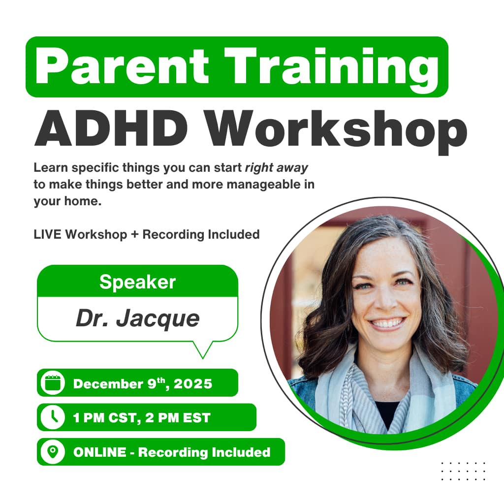 Stills From An Online ADHD Course For Parents - Dr. Jacque Bogdanov's Parenting Class For Child ADHD - Relationships First Masterclass