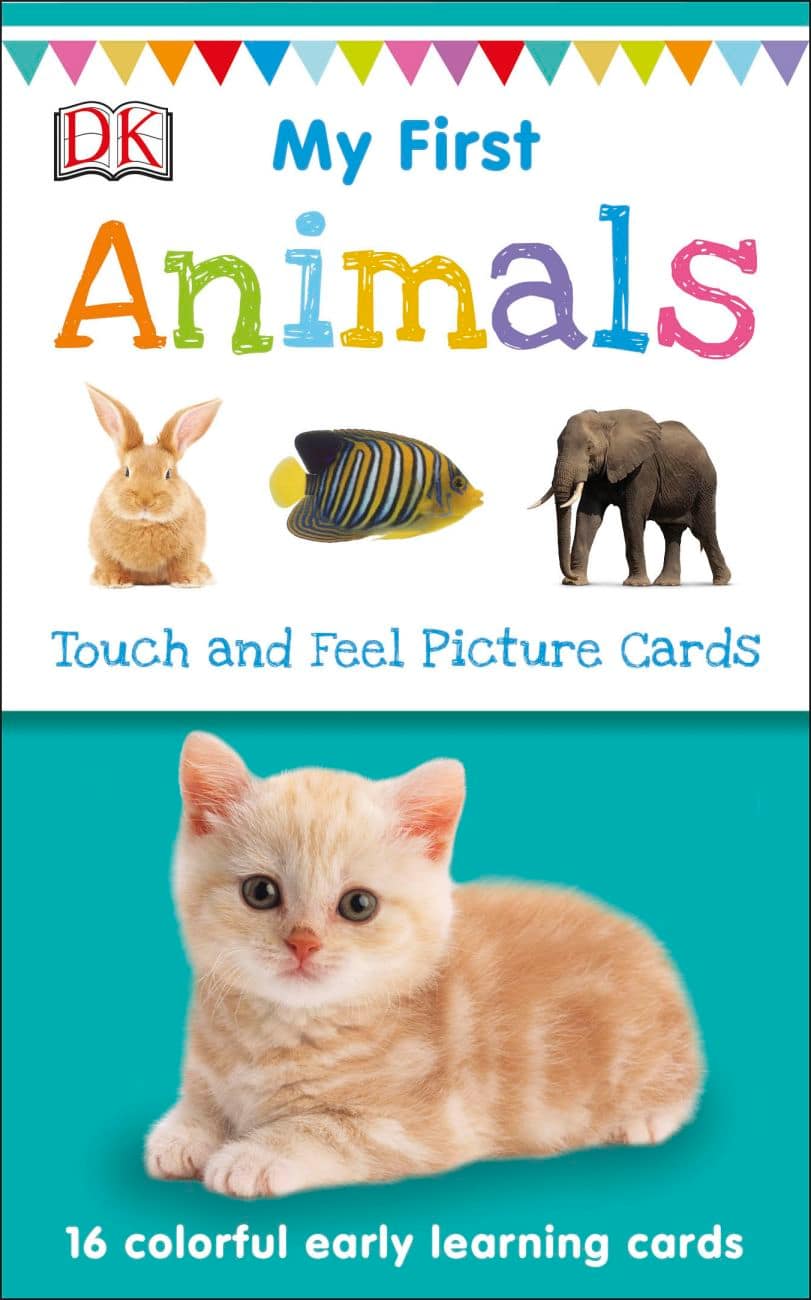 My First Touch and Feel Picture Cards - Animals