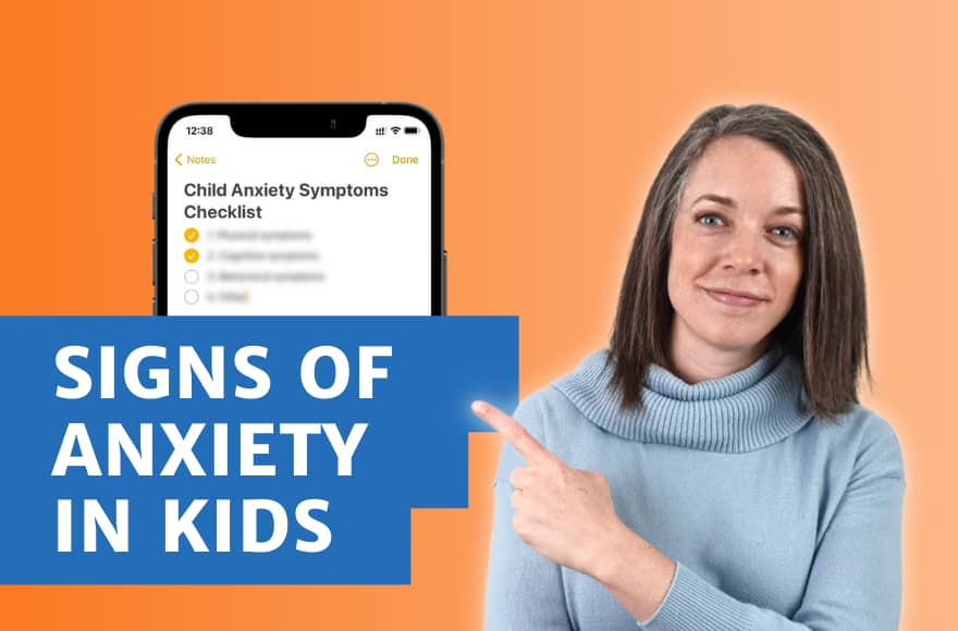 When is child anxiety a problem? Learn 3 types of anxiety in kids.